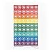 Colorful Event Stickers - 540 Calendar & Planner Stickers