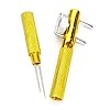 Manually-Fishing-Knot-Tying-Tool-Tier-Hook-Device-Strand-Knotter-Fishing-Line-Hook-Needle-Knots-Double-Headed-Fishing-Accessory-Piscator-Zone-Aluminum-Alloy-Fishing-Hook-in-Golden-golden-2pcs