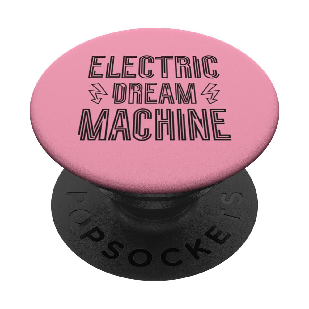 Electric Dreams Machine Supercharge E Cars EV Electric Car PopSockets Swappable PopGrip