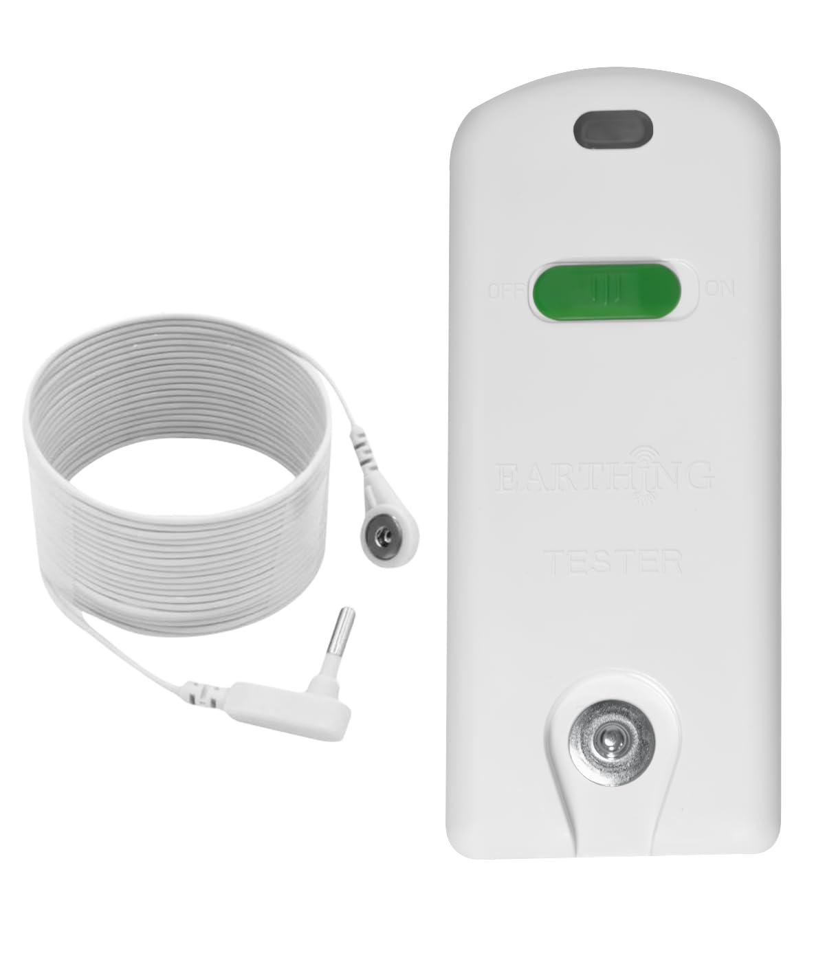 Photo 1 of Grounding Continuity Tester Kit, Grounding Tester with 15Ft Grounding Cord, Use to Test Effectiveness of Grounding Mats, Sheets, Pads, Blankets, Pillowcases, Wristbands (Batteries Not Included)