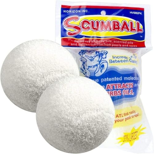 Horizon Scumball Pool Spa Scum Eliminator 2 Pack
