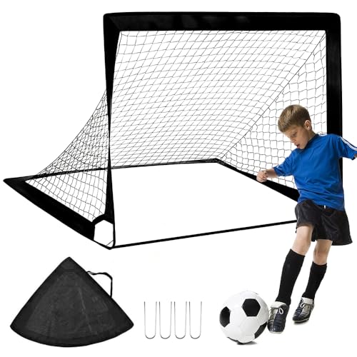 Golzinho Futebol, 120 * 90 * 90CM Trave de Gol, Trave Futebol, Goleira Rede Dobrável, Rede Portátil