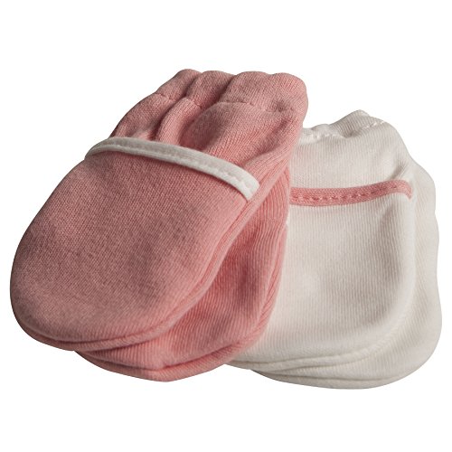 Safety 1st No-Scratch Mittens - 2 Pairs, Pink (IH320) 2