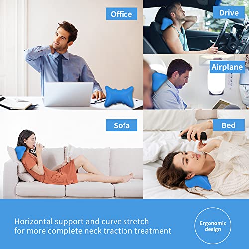 Familycrazy Neck Stretcher Chiropractic Pillow, Neck and Shoulder