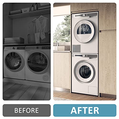 UPGRADED SKK7A SKK8K Fits for Samsung Stacking Kit Washer & Dryer (27