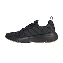 adidas Mens Swift Run23 Core Black/Core Black/Gum 4