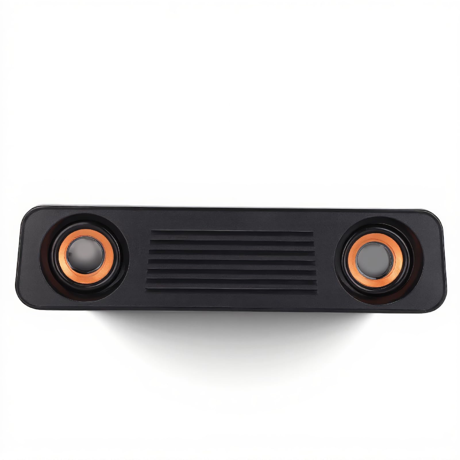 Annadue TV Sound Bar with Subwoofer, 3.5mm Wired Speaker HiFi Stereo, Portable USB Speaker for TV/Computer, Wired Computer Sound Bar