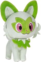 Pokémon Sprigatito Plush 8 Inch Official Jazwares Toy view 2