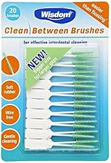 Wisdom 0.8 mm Green Interdental Brush Pack of 3 view 2