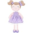 Gloveleya Dolls Baby Girl Gifts Soft Plush Lavender Daisies Doll 16 inches