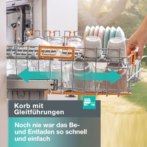 Gorenje GV642C65 Geschirrspüler/Einbaugerät FRONT NICHT ENTHALTEN/Made in EU/60 breite/14 Maßgedecke/6 Programme/TotalDry/Total AquaStop/SpeedWash/XXL inox/EEK: C/Einbaumaße (HxBxT):82 x 60 x 55,5cm 10