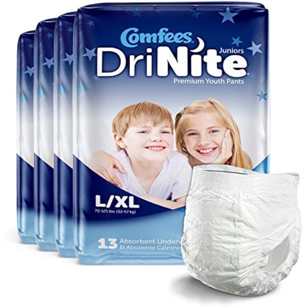 Premium Youth Disposable Diapers Pants For Boys " Girls, Large/XLarge
