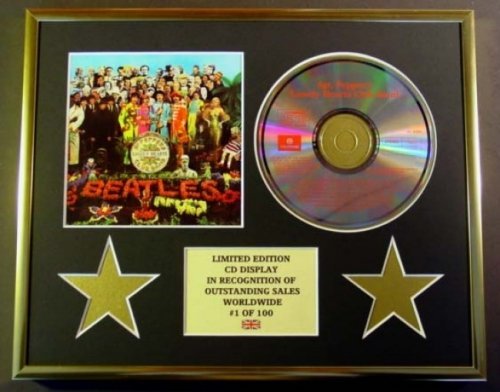 THE BEATLES/CD DISPLAY/LIMITED EDITION/COA/SGT.PEPPERS LONELY HEARTS CLUB BAND