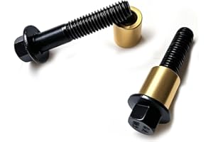 TDPROMOTO 6.0L to 6.7L Starter Bolt Conversion Kit for Ford Super Duty/Excursion/Econoline (2003-2010) | Automatic Transmission Upgrade | Direct Fit Starter Hardware Kit (Black)