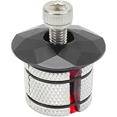 Chiffonade Bike Headset Expander Stem Top Cap &ndash; Aluminum Alloy Compression Plug for 1-1/8" (28.6mm) Head Tube,Compatible with Carbon/Aluminum/Iron Forks