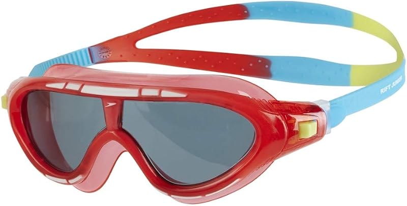 Speedo Biofuse Rift Swimming Goggles Unisex Adults Anti-Fog Anti-Leak Lava Red