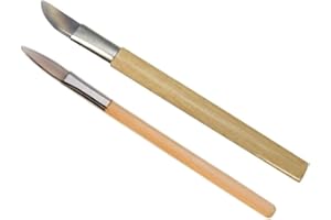 UJ RAMELSON CO 2 Agate Burnishers Bezel Gold Silver Leaf Bookbinders Tools, Jewelry Marker's Professional Set