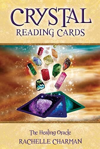 Crystal Reading Cards: The Healing Oracle - 160pp book and 56 full colour cards
