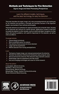 Methods And Techniques For Fire Detection Signal Image And - 
