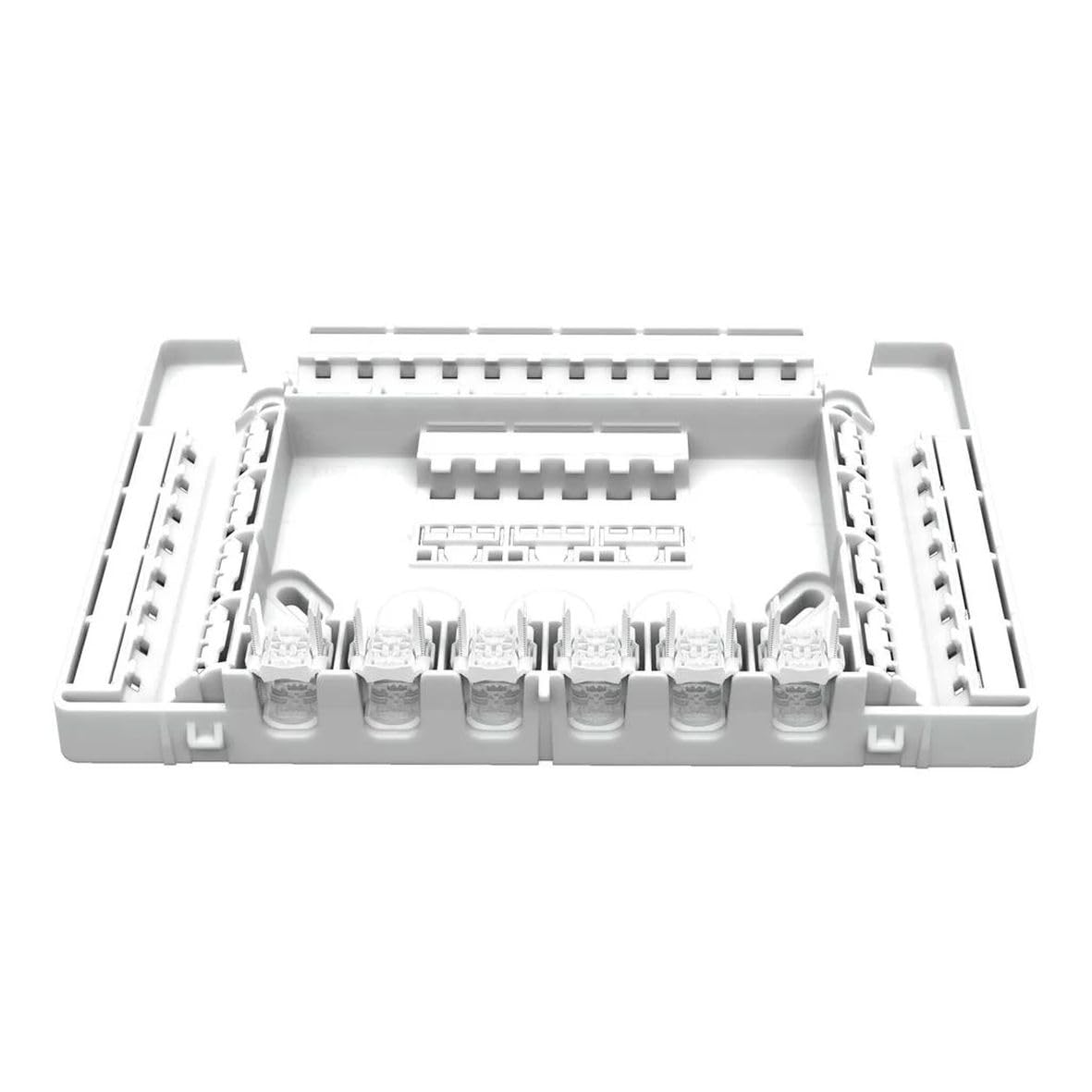 WAGO Junction box; Wiring center; for multicore cables; 221 Series; max. 4 mm² connectors; without splicing connectors; white, 207-4301 (1 pcs)