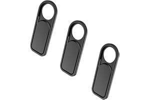 KNOMIX 3 Pack Ultra-Thin Camera Cover Slide for Tesla Model 3 / Y Interior Cabin Camera Laptop PC Front-Facing Webcam Sticker Blocker Protect Your Privacy (Updated Version)