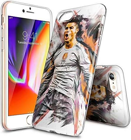 iPhone 7/8 Plus Phone Case,Ultra Slim Clear TPU Shockproof and Anti-Scratch Case Cover- Customizable Patterns [LZX201904187]