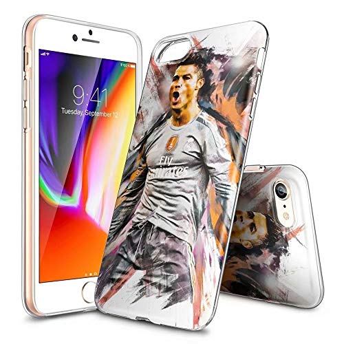 iPhone 7/8 Plus Phone Case,Ultra Slim Clear TPU Shockproof and Anti-Scratch Case Cover- Customizable Patterns [LZX201904187]