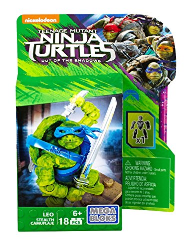 Mega Bloks Teenange Mutant Ninja Turtles: Out of The Shadows Building Kit, Styles May Vary