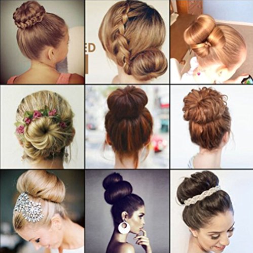 TOPWEL 3PCS Set(1 Large+1 Middle+1 Small) Donut Buns Doughnut Shaper (Brown)