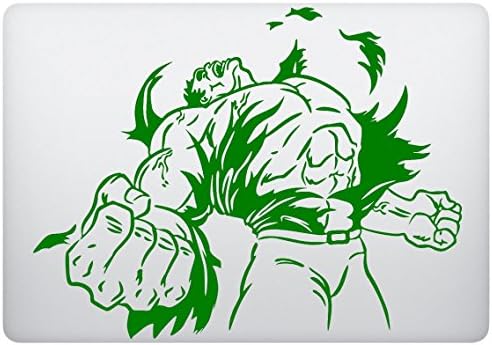 Sticker decal with fictional comics superhero design, Computer Sticker, Laptop Sticker, Macbook Sticker, Ipad Sticker, Computer Decal, Laptop Decal, Ipad Decal. Cool Accessories for Laptop, Macbook.