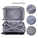 Goplus Expandable Carry On Luggage, 20-inch ABS Hardside Travel Bag, Lightweight Trolley Suitcase with Spinner Wheels