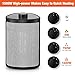 Orony Ceramic Portable Space Heater with Adjustable Heating Level - Perfect For Home and Office 750W/1500W Black