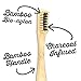 The Dirt Charcoal Infused Bamboo Toothbrush - Biodegradable Natural Toothbrush with Soft Bristles - Eco-Friendly Oral Care Must-Have for a Brighter Smile (Single Pack)