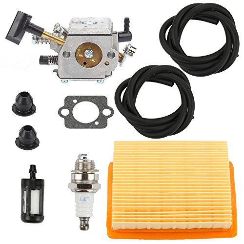 Harbot Carburetor Air Fuel Filter Line Gasket Repower Maintenance Kit for STIHL SR320 SR340 SR380 SR400 SR420 BR320 BR340 BR380 BR400 BR420 Bush Cutter 42031200607 Blower