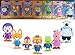 Korea animation Pororo 7 Friends figures SET Walking dolls collection gift toy