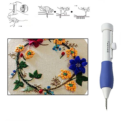 5 Magic+Embroidery+Pen+Punch+Needles