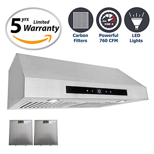 Buy Cosmo 30 in. Ductless Under Range Hood with LCD Touch