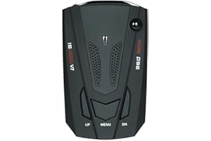 Radar Detector for Cars, 1000M Long Range 360 Degree Laser Speed Camera Detector, Supports CT K KA LA 16-Band, City/Highway M