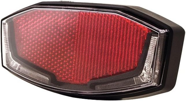 spanninga brasa xb bike led rear pannier carrier light