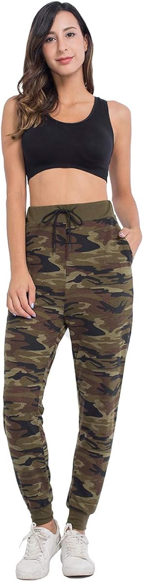 JTANIB Joggers Pants for Women, Active Lounge Drawstring Waist Yoga Sweatpants with Pockets at  Women’s Clothing store