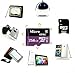 Micro SD SDXC Card 256GB High Speed Class 10 Memory Micro SD Card with SD Adapter