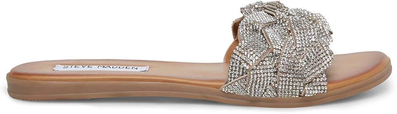 steve madden rhinestone sandals