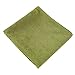 Deconovo Corduroy Pillow Case Cushion Cover with Invisible Zipper 18 x 18 Inch (Corduroy 18x18 Inch-4pcs, Oasis)