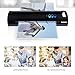 A6/A4/A3 Thermal Laminator, Laminating Machine with Two Roller System, Jam-Release Switch and Automatic Shut off Function, Fast Warm-up, Quick Laminating Speed, for Home, Office and School