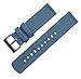 22mm Nantucket Blue - BARTON Canvas Quick Release Watch Band Straps - Choose Color & Width - 18mm, 19mm, 20mm, 21mm, 22mm, 23mm, or 24mm