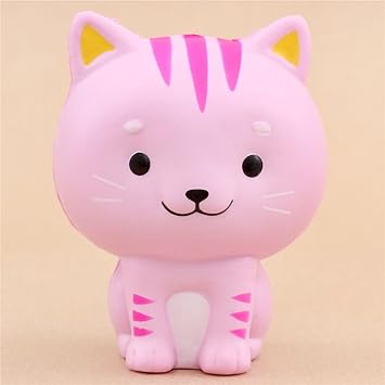 pink cat squishy