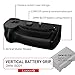 Panasonic Authentic LUMIX G9 Vertical Battery Grip, with Shutter Release & Focus Point Control Joystick, Black (DMW-BGG9)