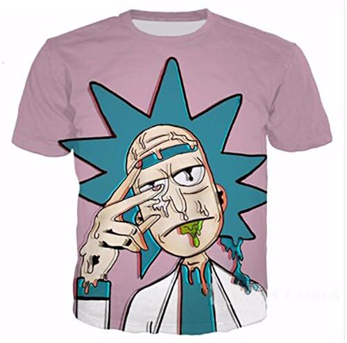 Men Women Hoodies Sweatshirt Cartoon Rick and Morty print fashion Hoodie casual Pullovers color 11 L