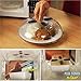 New Food Splatter Guard Cover ,Microwave Hover Anti-Sputtering Cover(30×8.5cm) ,Tuscom