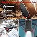 [Quick Charge] OUTXE 20000mAh IP67 Waterproof Solar Phone Charger (Dual Input 4A) Rugged Power Bank with Flashlight